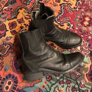 ariat heritage ii zip steel toe